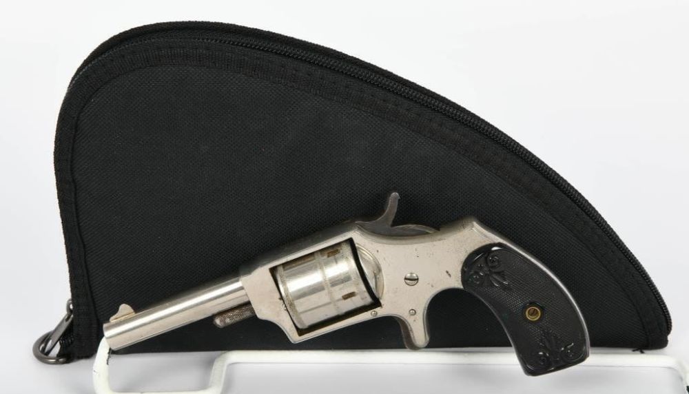 Lot 528: Hopkins & Allen Dictator Revolver .32 RF