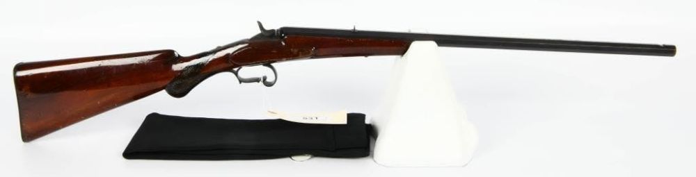 Lot 531: Belgium Falling Block Rifle .22 Long PARTS GUN