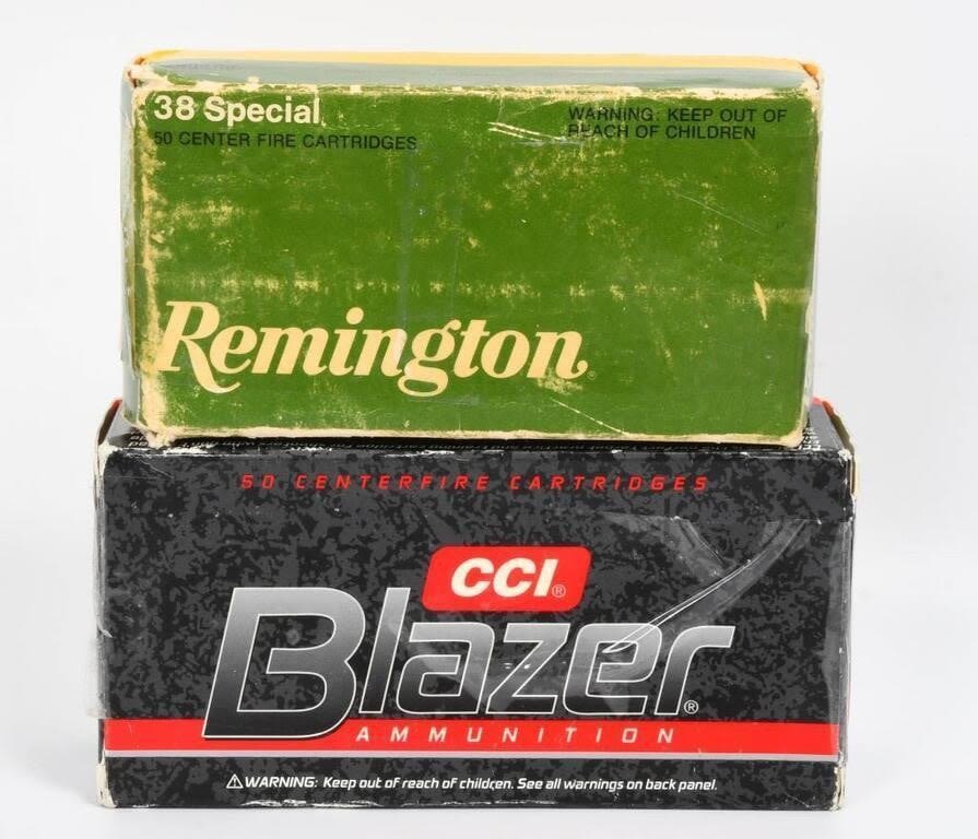 Lot 589: 100 Rounds Of .38 Special Ammunition