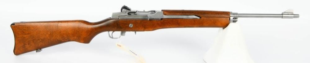 Lot 1002: Stainless Classic Mini-14 Semi Auto Rifle .223 Rem