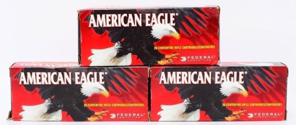 Lot 1033: 60 Rds Federal American Eagle 7.62x39mm Ammo