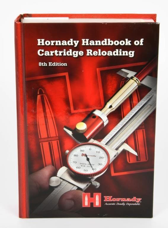 Lot 1060: Hornady Handbook of Cartridge Reloading 8th Ed.