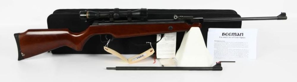 Lot 1064: Beeman Sportsman RS1 Series w/Case Scope & paper