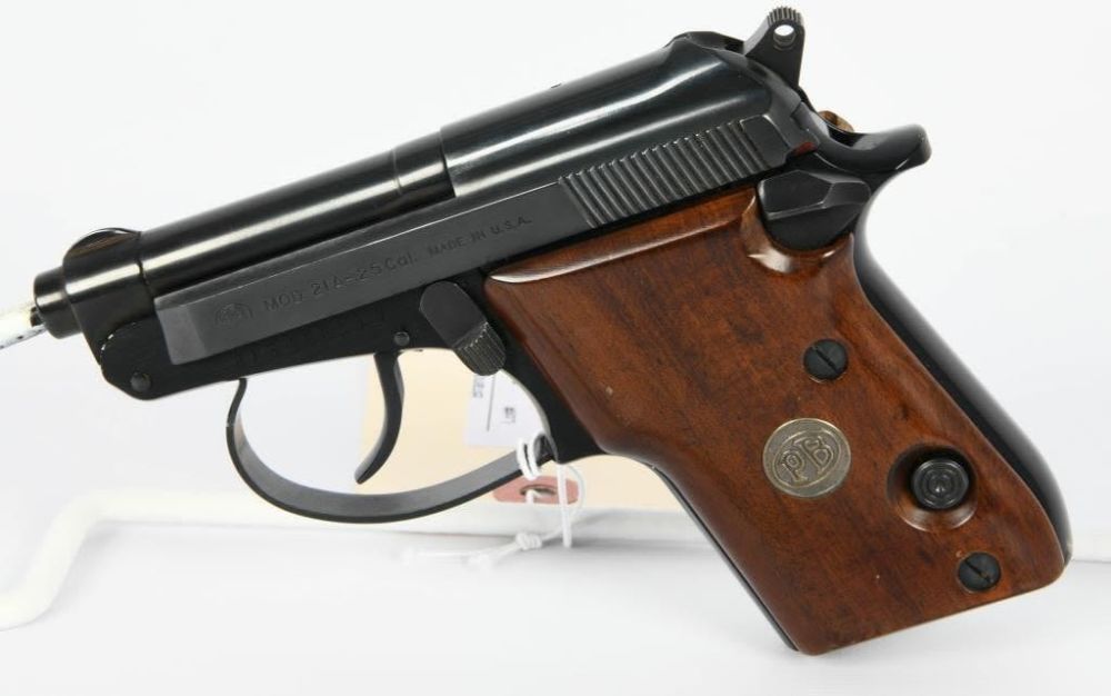 Lot 1071: Beretta Model 21-A Semi Auto Tip-up Pistol .25 ACP