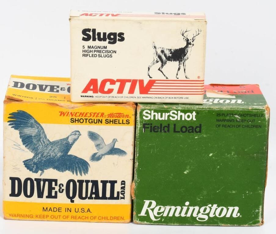 Lot 1102: 55 Rounds Of Mixed 16 Ga Plastic Shotshells