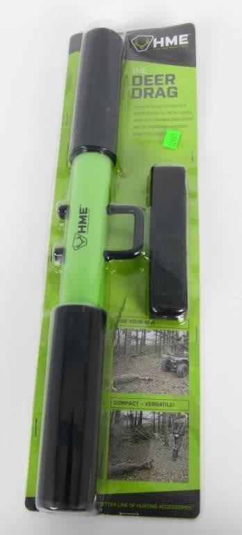 Lot 1103: Hunters:  HME The Deer Drag Tool  NIP