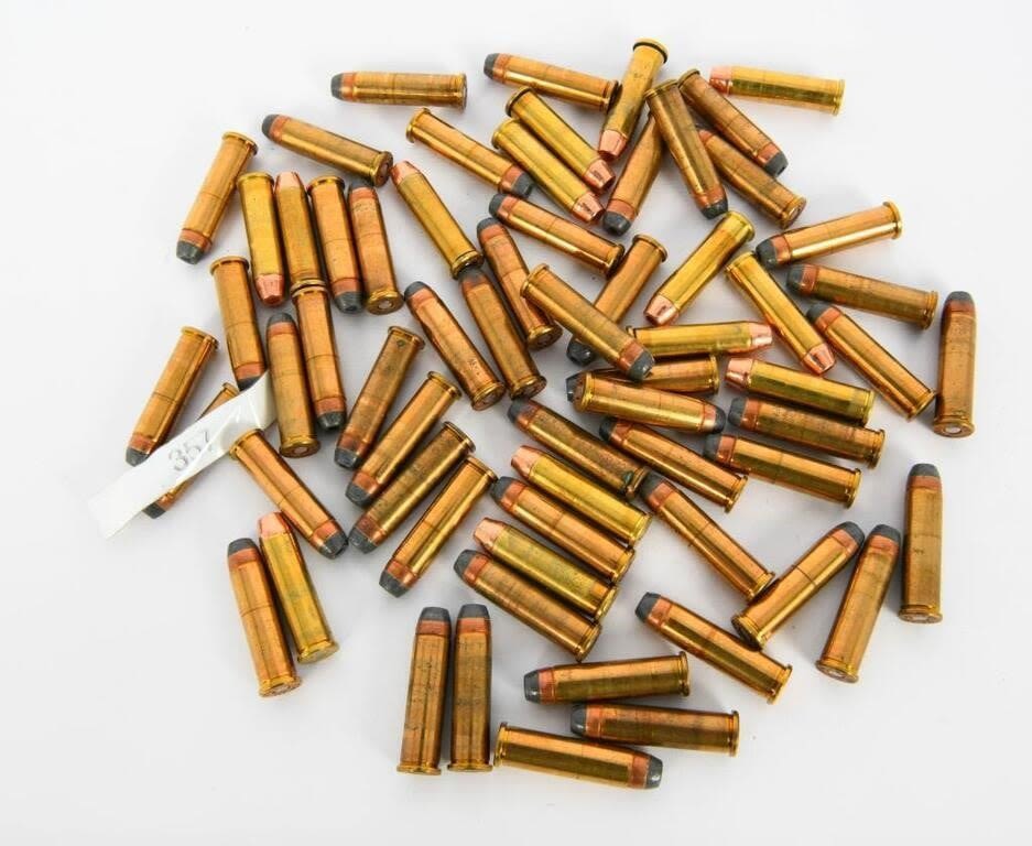 Lot 1135: 64 Rounds of Various .357 Magnum Ammunition, Some...