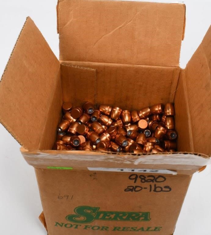 Lot 1142: Approx 691 Count Of .445" Reloading Bullet Tips