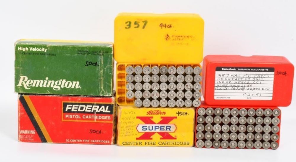 Lot 1153: 239 Rounds Of Mixed .357 Magnum Ammunition