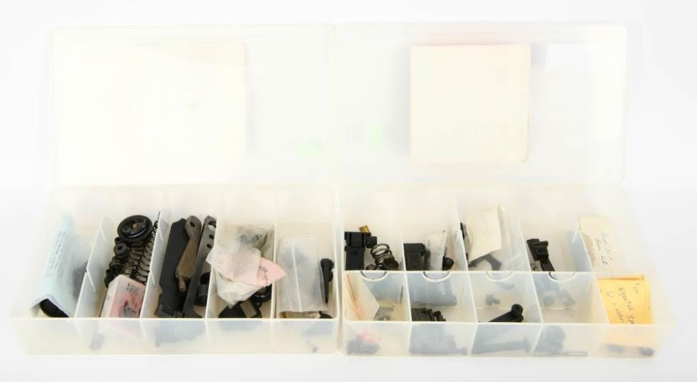 Lot 1166: Gunsmithing Parts, misc expensive Triggers and