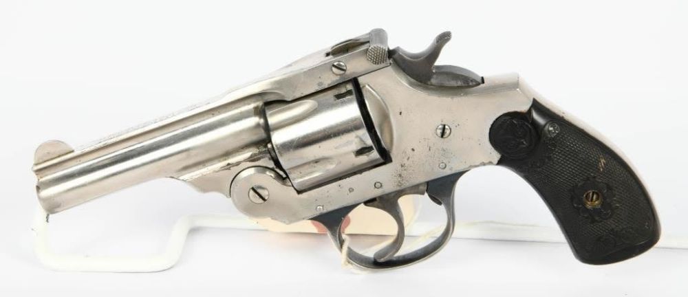 Lot 1239: Iver Johnson Top Break Revolver .38 Caliber