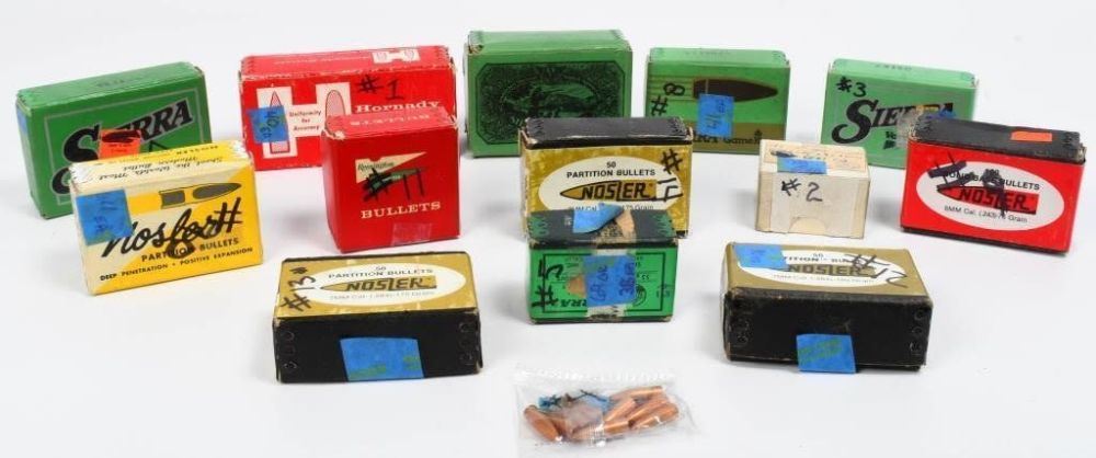 Lot 1262: Various Bullets (tips) various MFG and sizes see