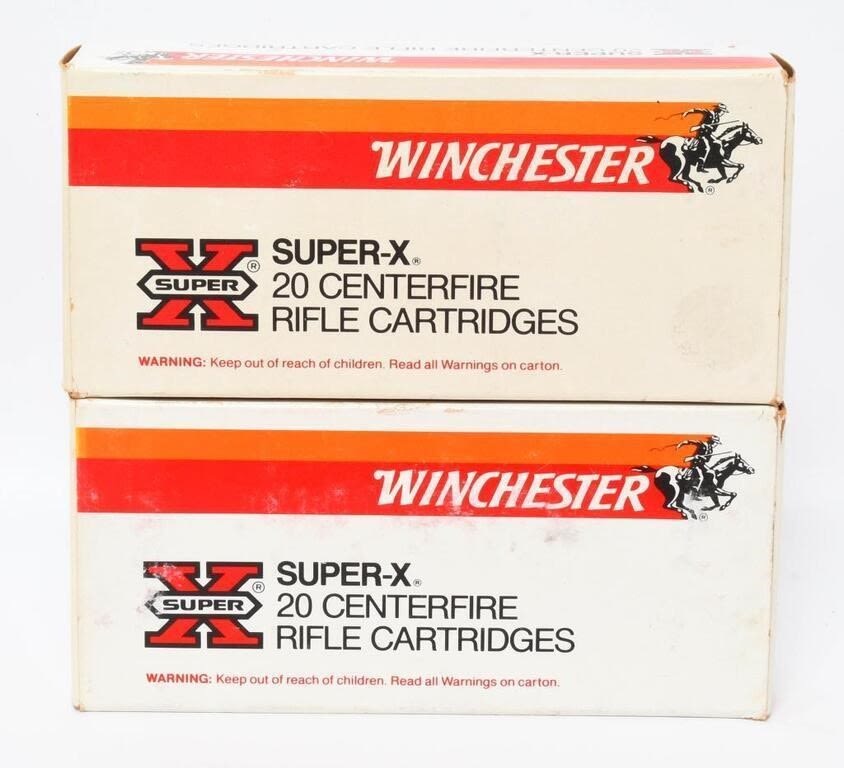 Lot 1342: 40 Rounds Of Winchester .307 Win Ammunition