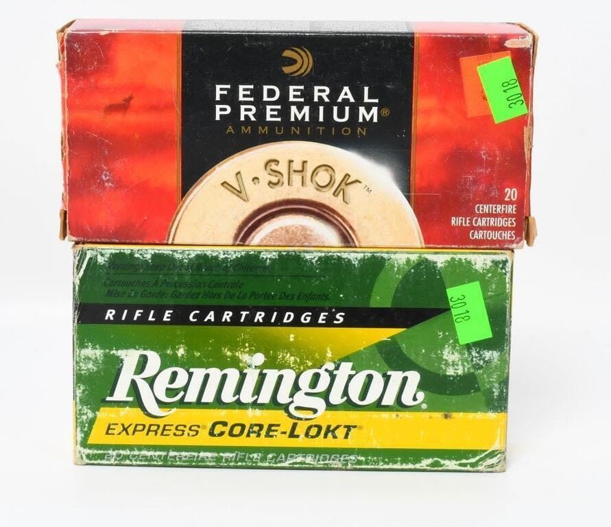 Lot 1363: 40 Rounds of .220 Swift & 260 Rem Ammunition