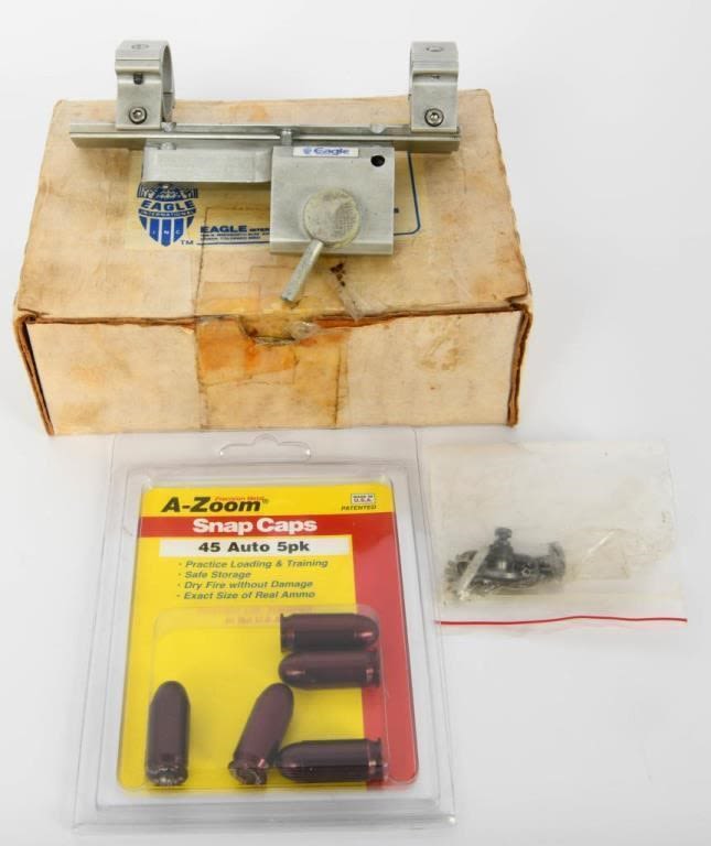 Lot 1373: Eagle QD Scope mount Fits Ruger Mini 14 & pkg snap