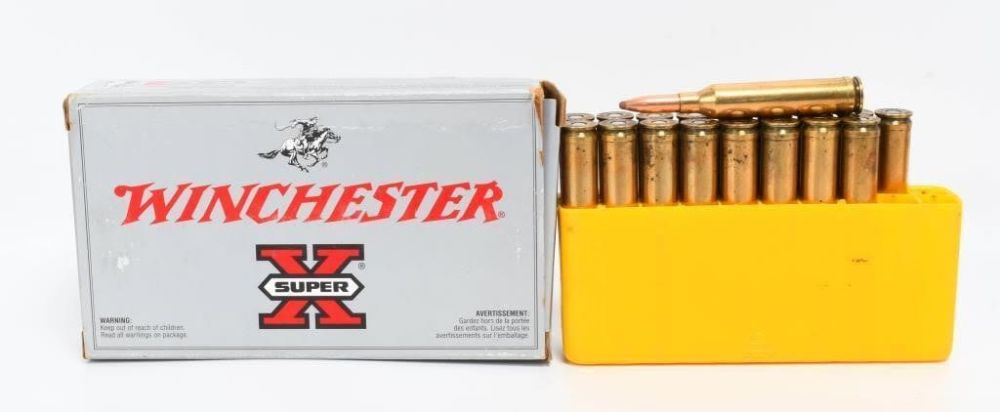 Lot 1393: 38 Rounds Of .264 Win Mag Ammunition