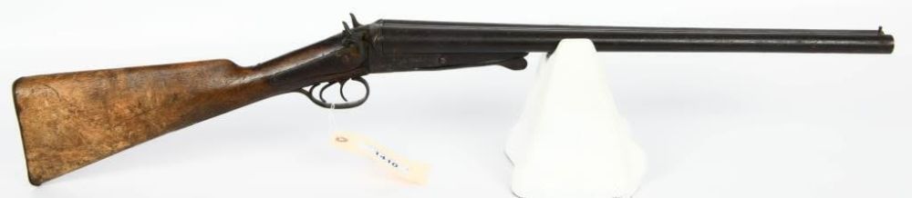 Lot 1410: Antique W.M. Moore & Co Hammer SXS Shotgun Parts