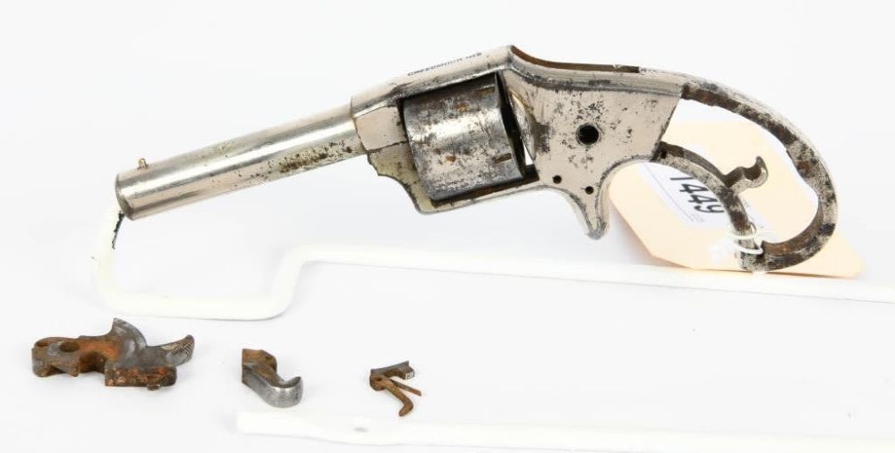 Lot 1449: Antique Creedmoor No. 2 Revolver Parts Gun .32