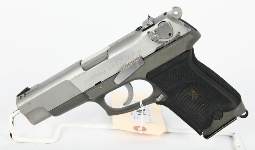 Lot 1467: Ruger P85 MKII Semi Auto Pistol 9MM