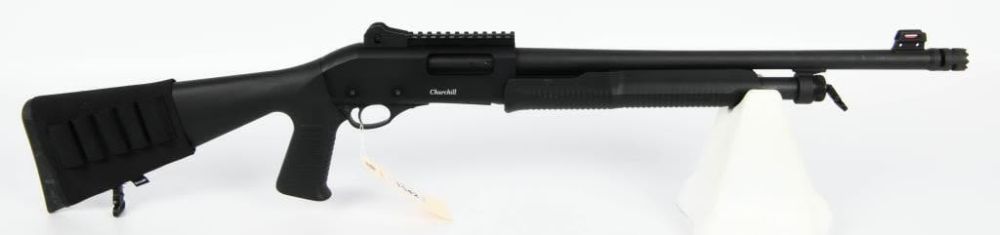 Lot 1542: Churchill Model 612 Tactical Defense Shotgun 12 Ga