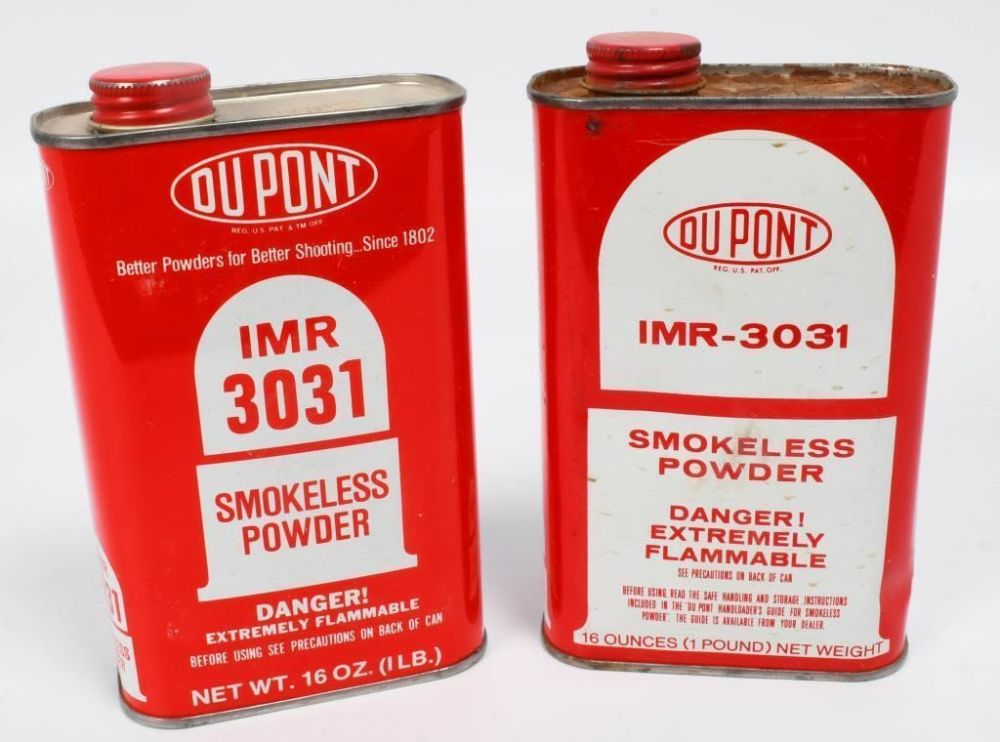 Lot 1550: 2 Lbs of Du Pont IMR 3031 Smokeless Gun Powder