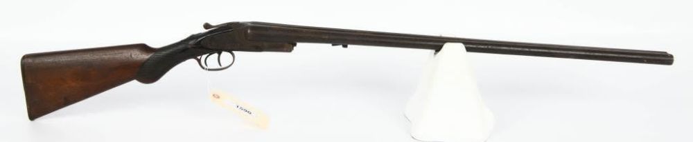 Lot 1590: L.C. Smith Side By Side Shotgun 12 Ga PARTS ONLY