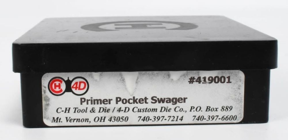 Lot 1595: C-H Primer Pocket Swager with RCBS #10 Shell...