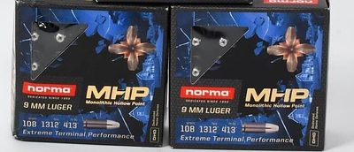 40 Rounds Of Norma MHP 9mm Luger Ammunition. Greetings, esteemed bidders! Prepare to be 