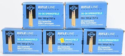 100 Rounds of PPU .30-06 SPRG Ammunition. Hello, valued bidders! Here's your chance to acquire 