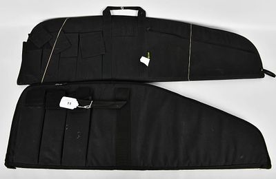 2 Soft Padded Scoped Rifles Cases. Hello bidders! Up for auction are two soft padded scoped 