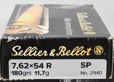 100 Rounds of Sellier & Bellot 7.62x54R Ammunition. Attention, esteemed bidders! Step into the 