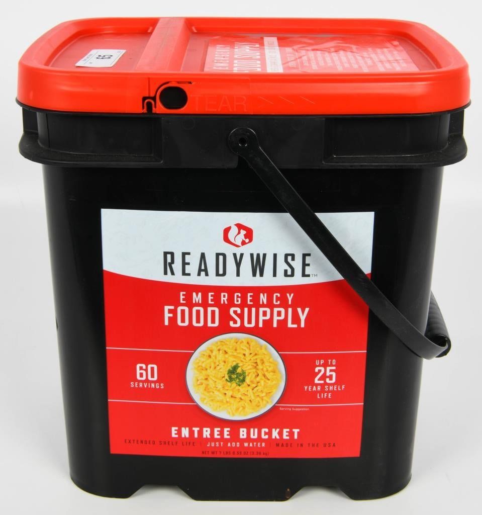 Lot 65: Readywise Emergency Food Supply 60 Serving Entree