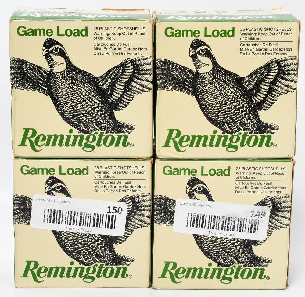 Lot 97: 100 rds Remington 16 gauge Game Load shotshells
