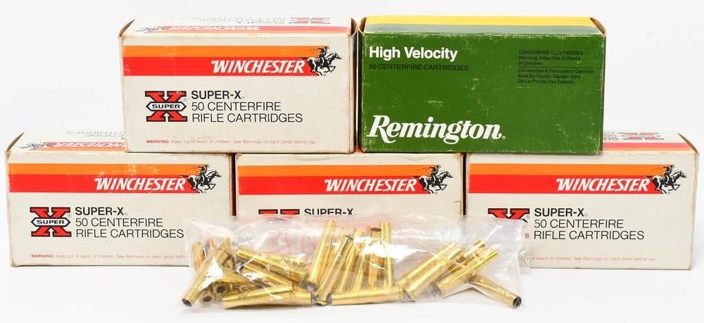 Lot 113: 180 Rounds Of Winchester .22 Hornet Ammunition