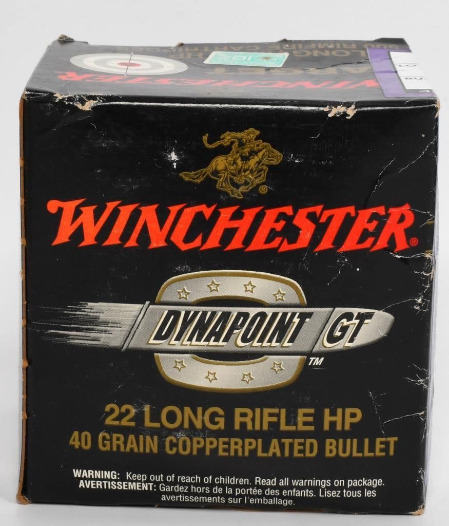 Lot 178: 500 Rounds of Winchester .22 LR Hollow Points