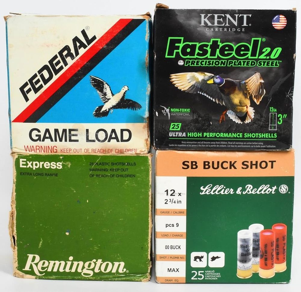 Lot 202: approx 97 rds Various 12 Gauge Some Buckshot