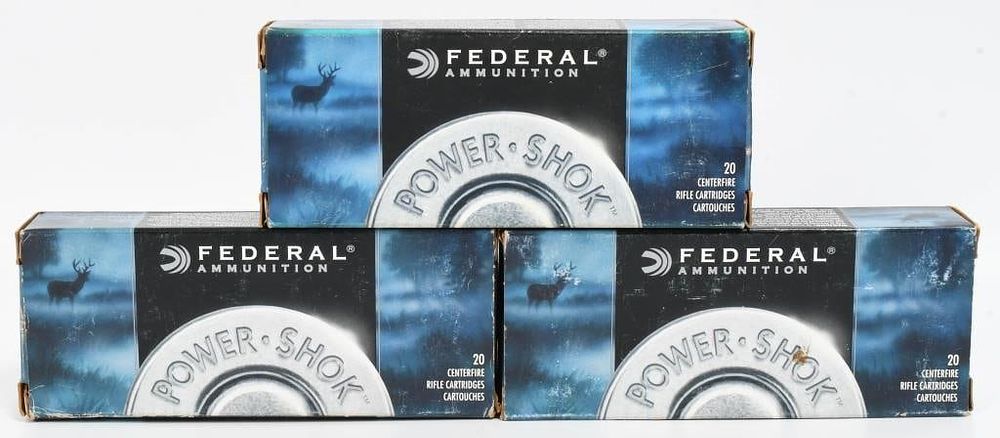 Lot 208: 60 Rounds Of 222 Rem 50 gr soft point ammunition