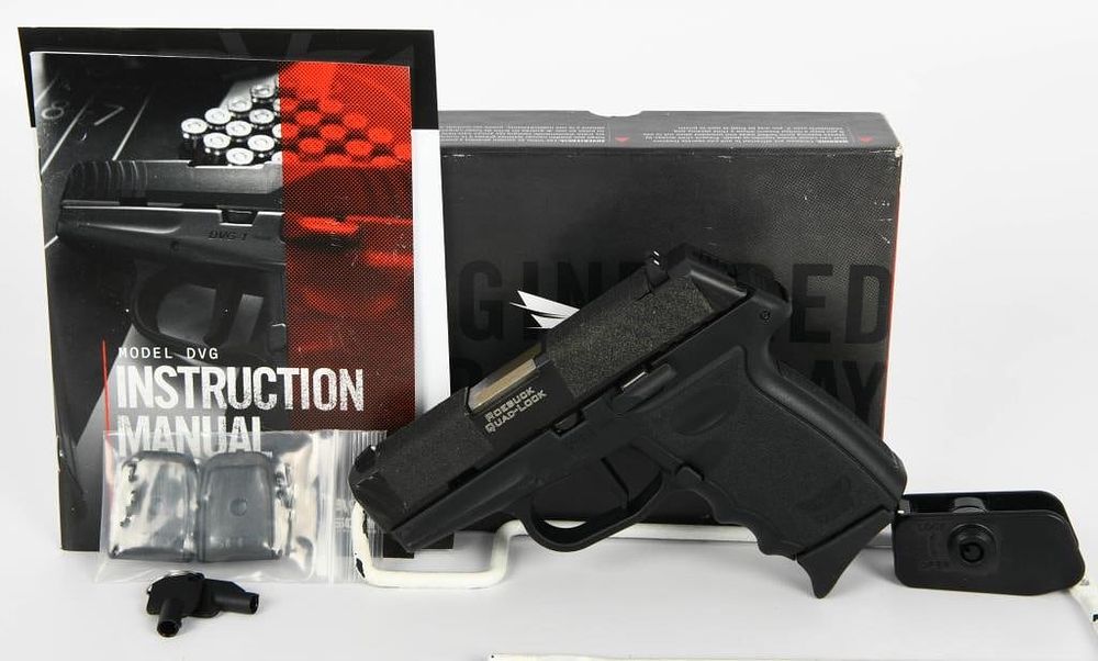 Lot 219: SCCY DVG-1 Semi Auto Pistol 9MM