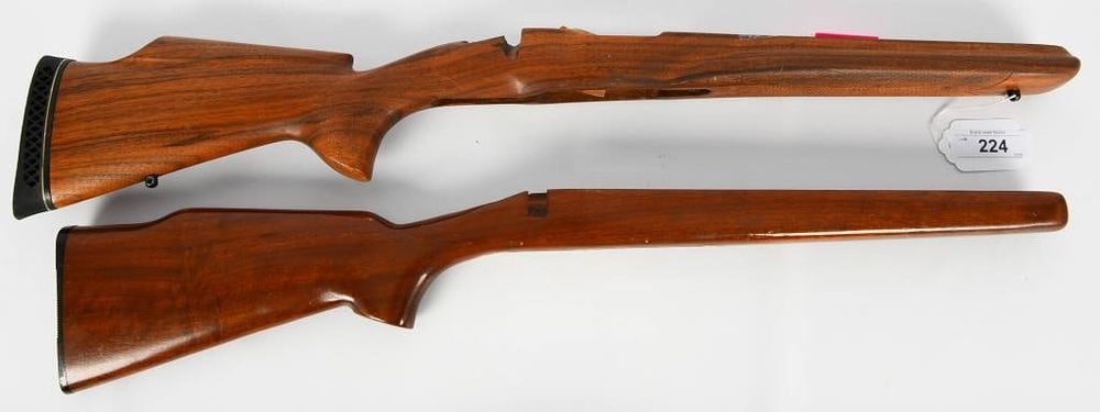 Lot 224: Lot of Two Wood Rifle Stocks