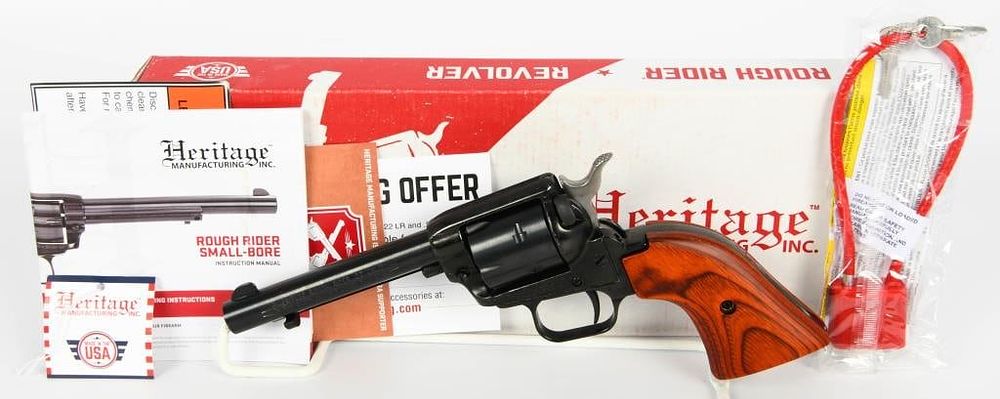 Lot 249: Heritage SAA Rough Rider Revolver .22 LR