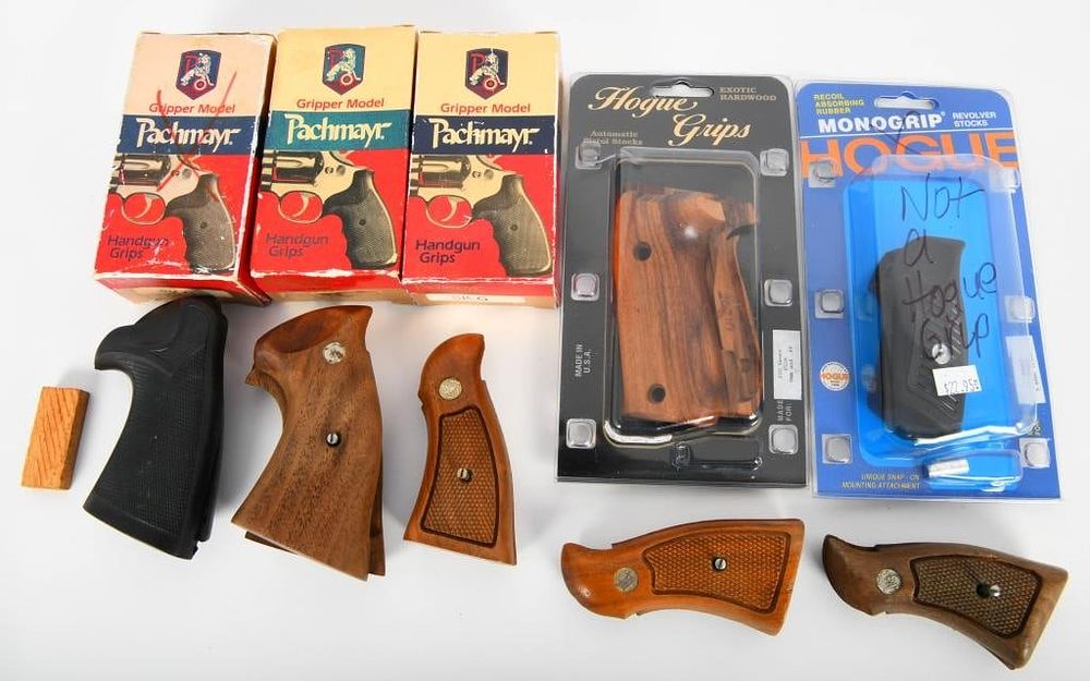 Lot 275: Hogue, Pachmayr, Smith & Wesson Grips