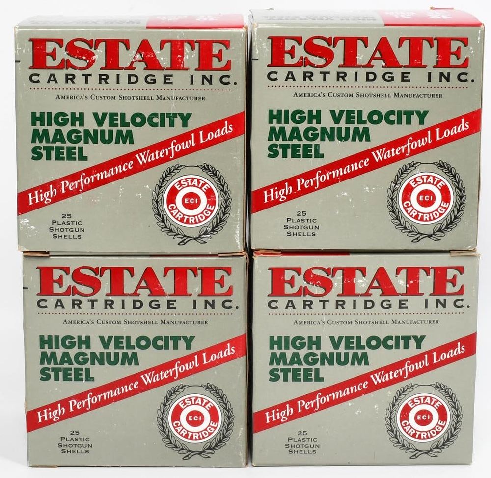 Lot 277: 100 Rounds Of Estate HV 12 Ga Shotshells