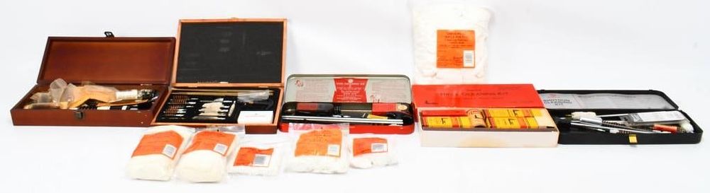 Lot 278: Large Selection Various Gun Cleaning Accessories