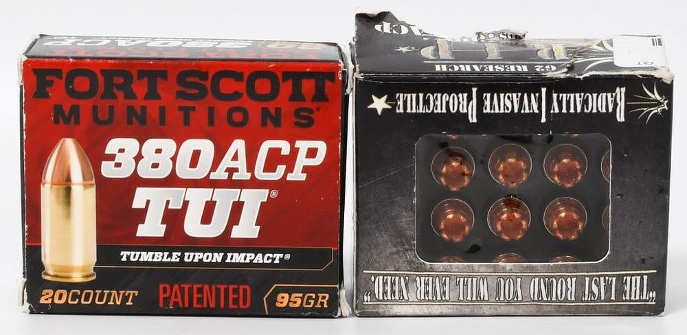 Lot 331: 39 Rounds of Self Defense .380 ACP Ammunition
