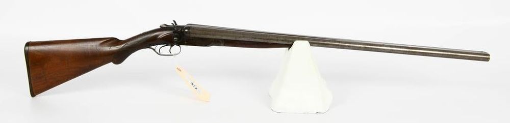 Lot 372: Antique New Ithaca Hammer SXS Shotgun 12 Gauge