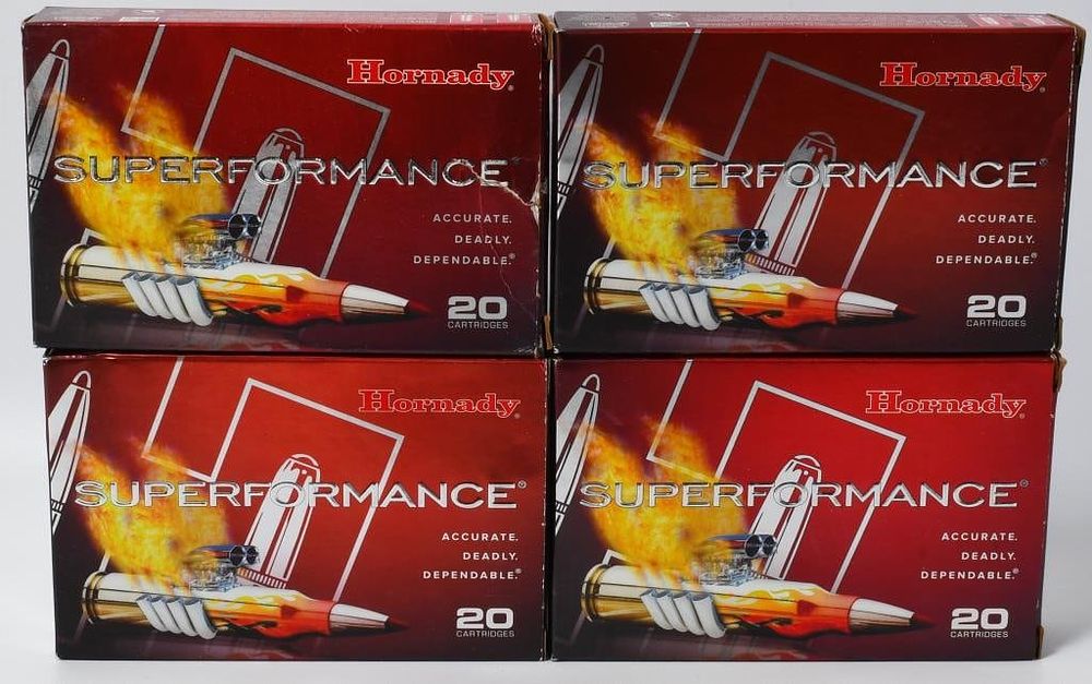 Lot 400: 78 Rounds of Hornady .35 Whelen Ammunition