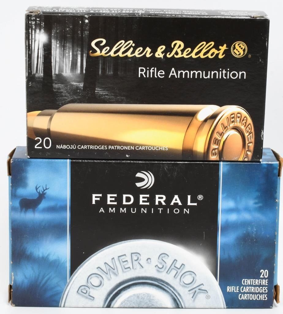 Lot 415: 40 Rounds Of 7mm Mauser Ammunition