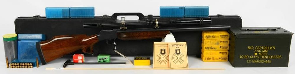 Lot 420: Commonwealth of Australia BSA Martini Rifle .219 Z