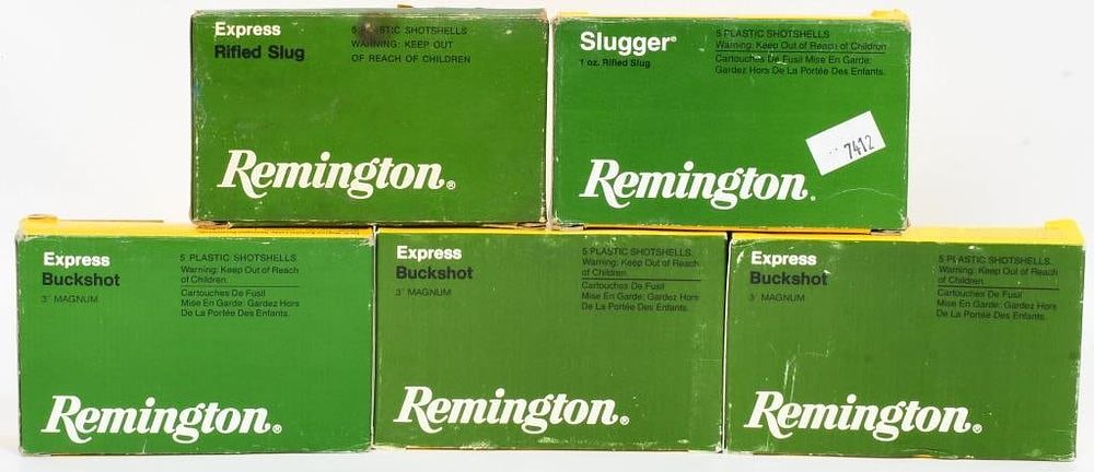 Lot 451: 24 Rds Of Remington 12 Ga Buckshots & Sluggers