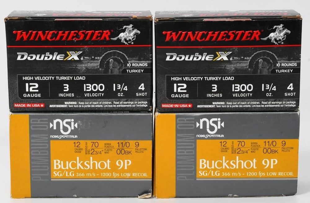 Lot 457: approx 40 rds 12 gauge Shotshells Various